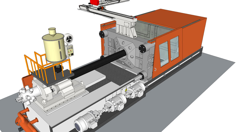 automatic machine for injection molding