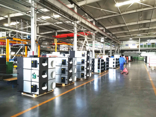 system for heat recovery in one factory