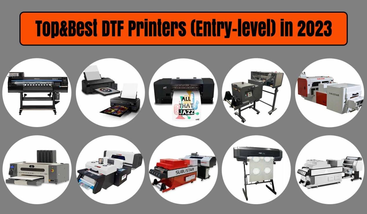 24in(60cm) DTF Printer Direct to Film Transfer Printer DTF Transfer  Printing Machine with Powder Shaker and Dryer Powder Shaking Machine for  T-shirt