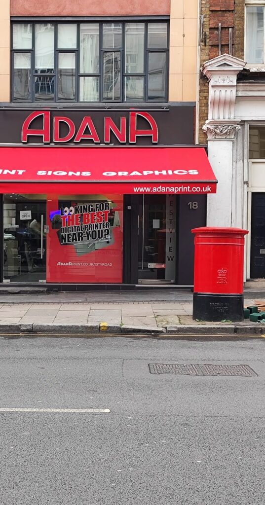 Adana print shop in London
